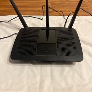 Linksys Black and Gray Wireless Router